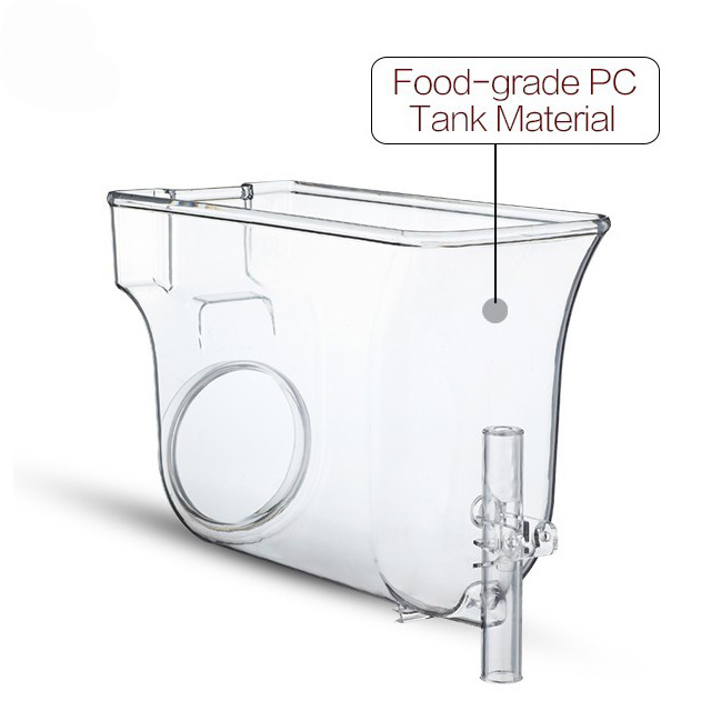 Stainless Steel Slush Machine 1 Bowl Granita