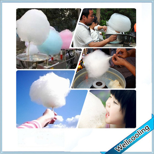 with Wheels Electric Cotton Candy Floss Machine