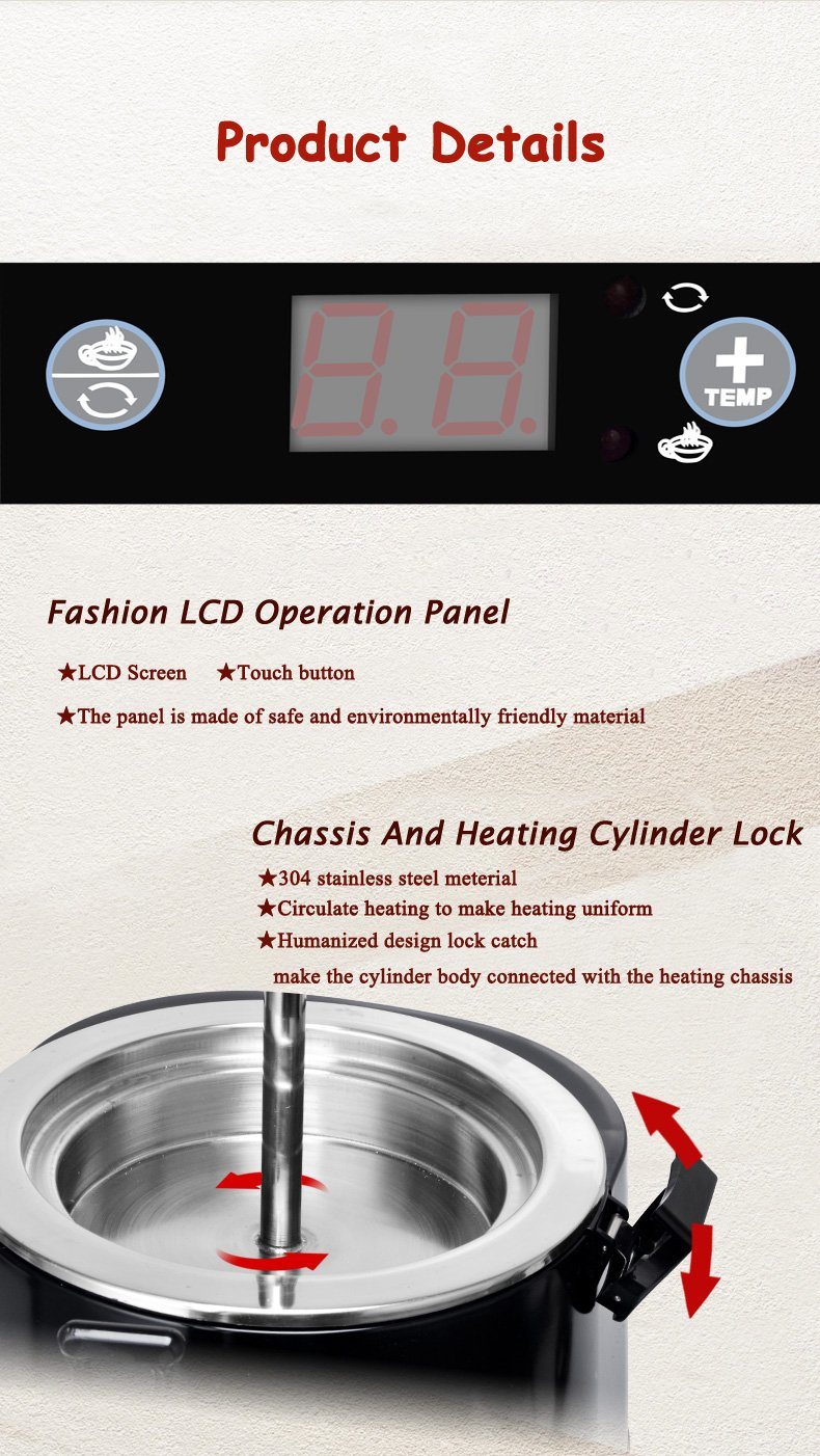 30~90 Degree Hot Chocolate Drinks Machine