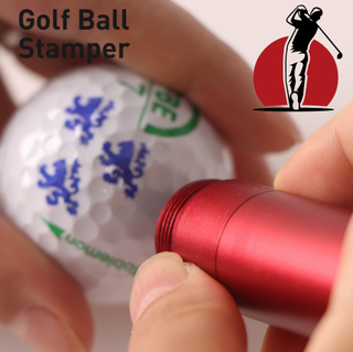 Aluminum Golf Ball Stamper Dia.11mm with permanet fast drying ink 