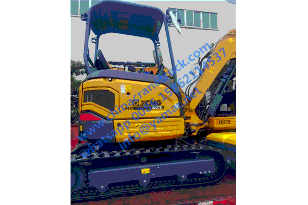 Customer Order XCMG Mini Excavator Model XE27E