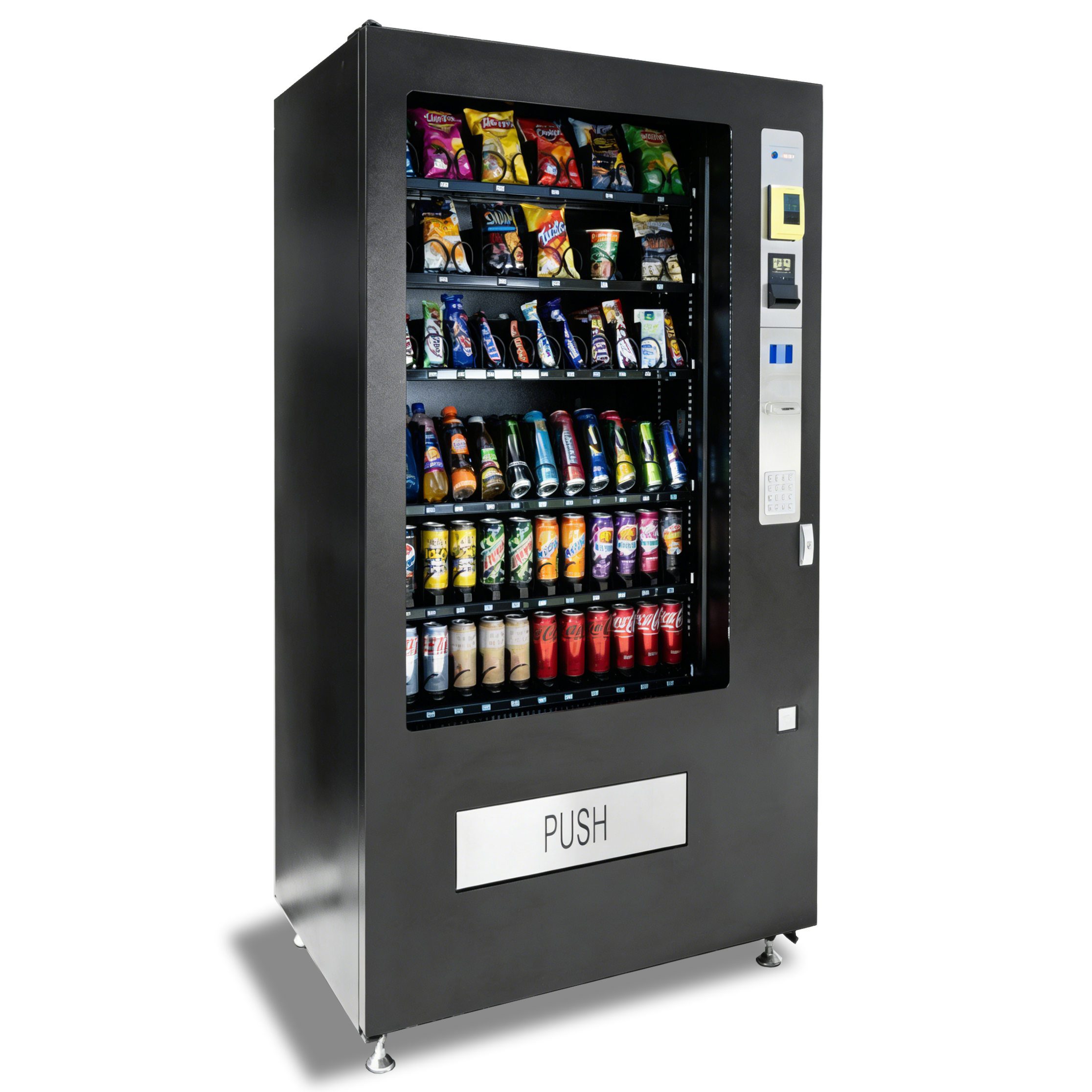 VCM6 combo vending machine, snack and drink vending machine