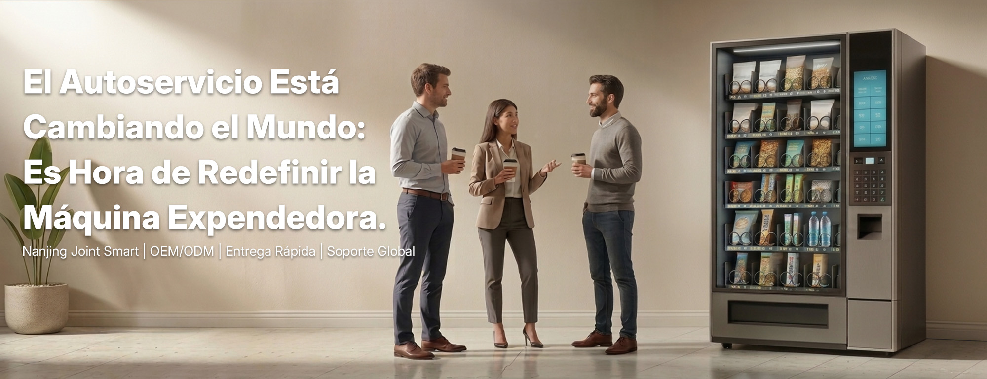 Vending Machine Supplier Banner | Custom Smart Vending Solutions