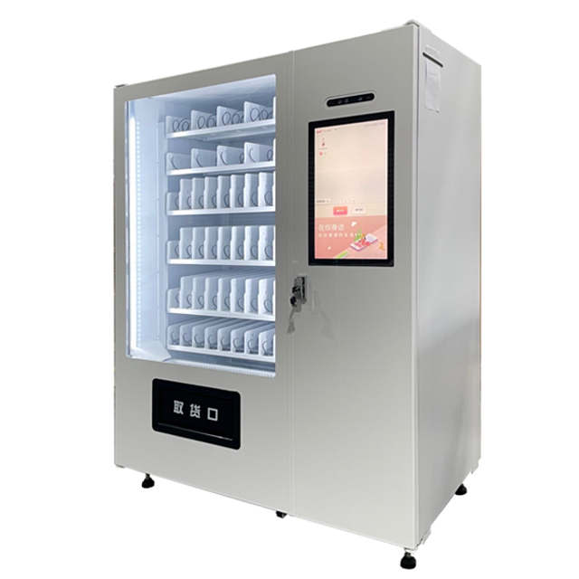 DV-5000C22 Máquina expendedora de refrigerios y bebidas de alta capacidad con pantalla táctil de 22'