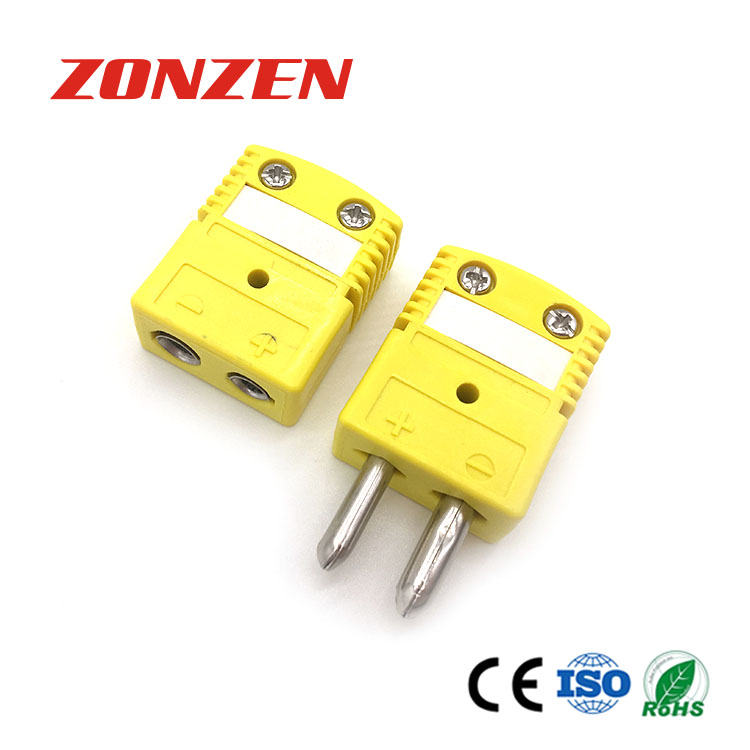New Type Standard Size Round Pin Thermocouple Connector Most Pupular TC Connector 