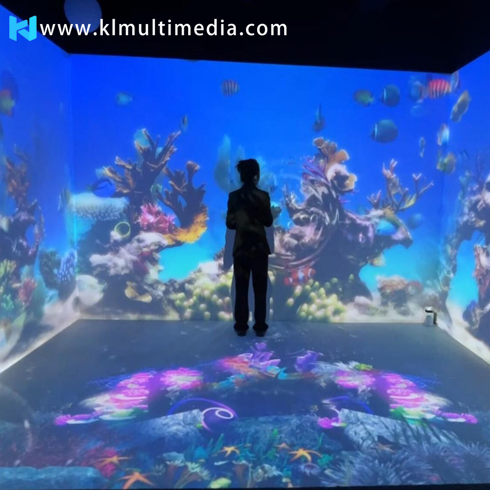 virtual wall aquarium