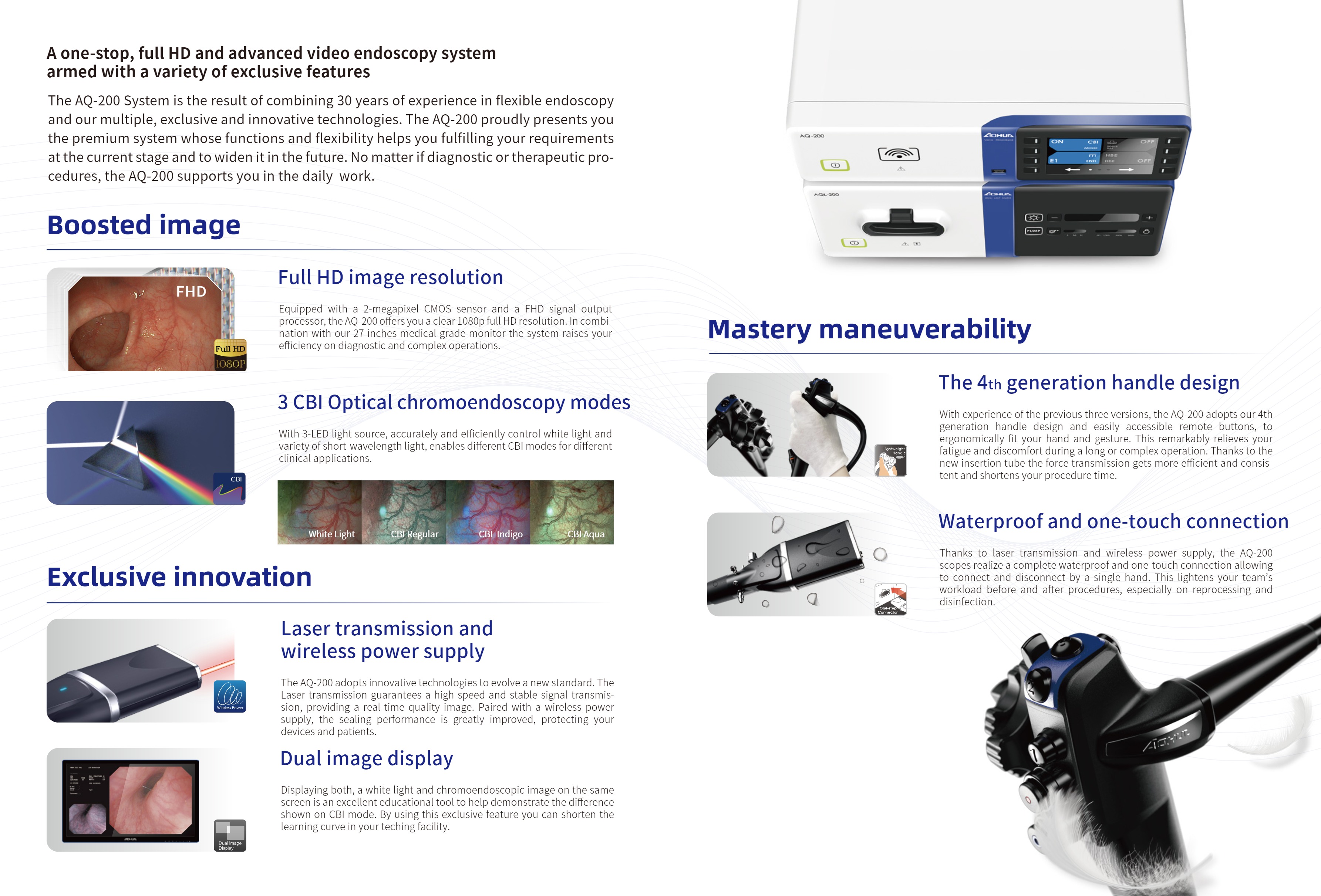 Видеоэндоскопическая система AQ-200-2