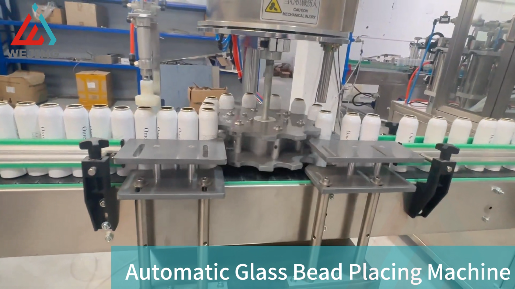 3.Automatic Glass Bead Placing Machine