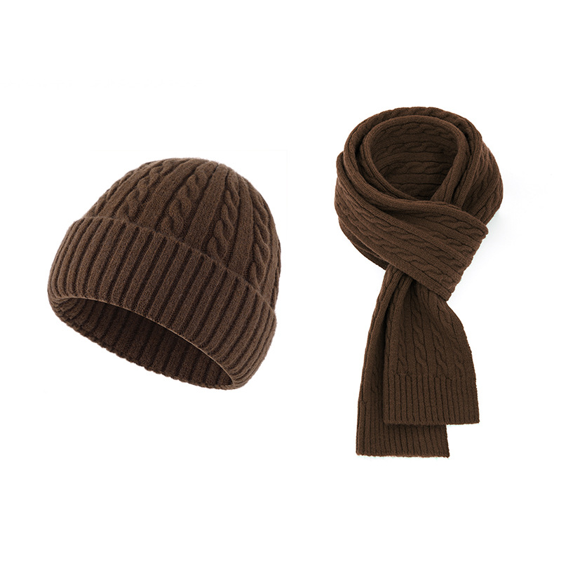 Gray Knit Two Piece Set