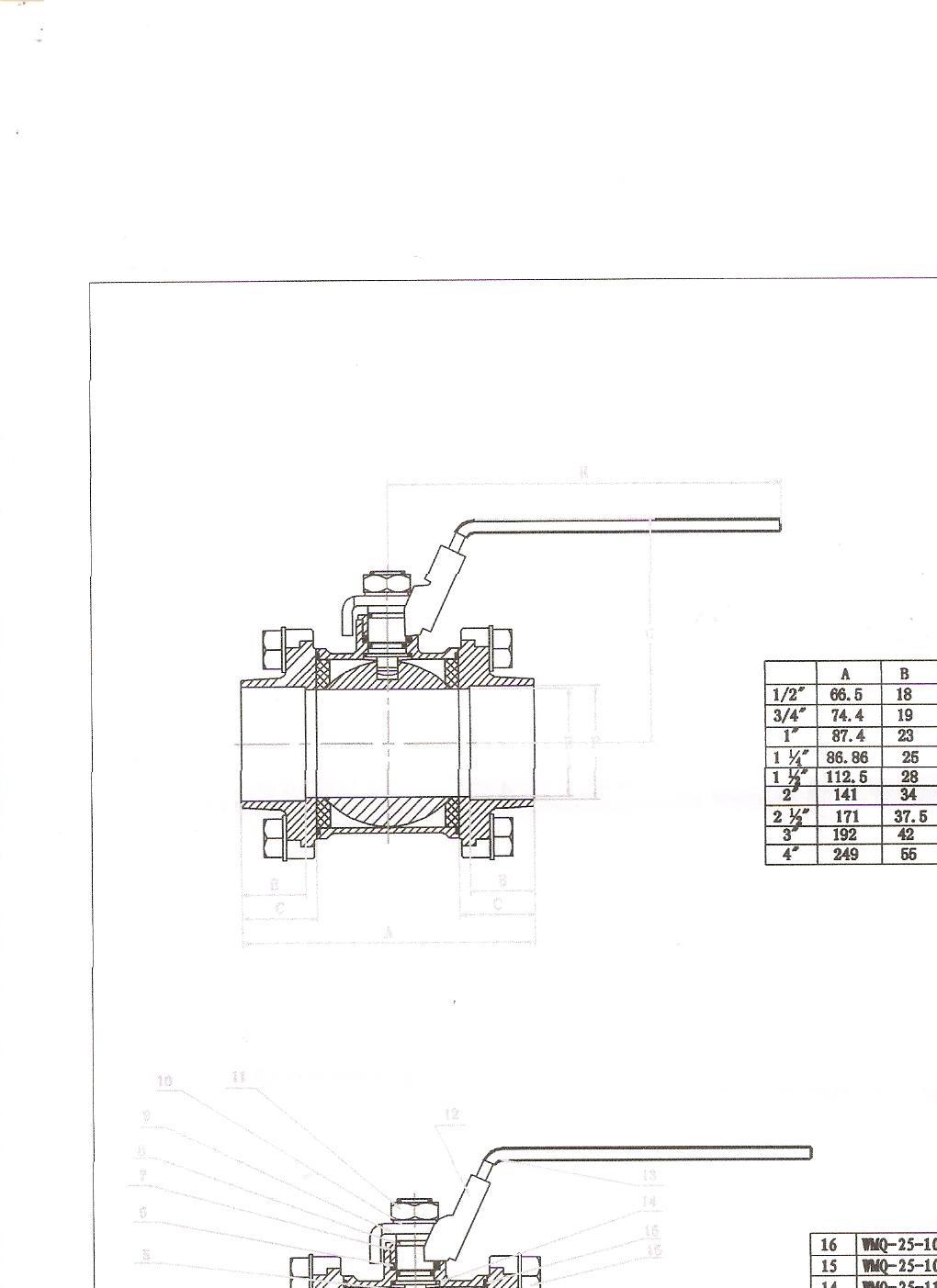 Usine OEM gros 3PCS en laiton robinet &agrave; bille