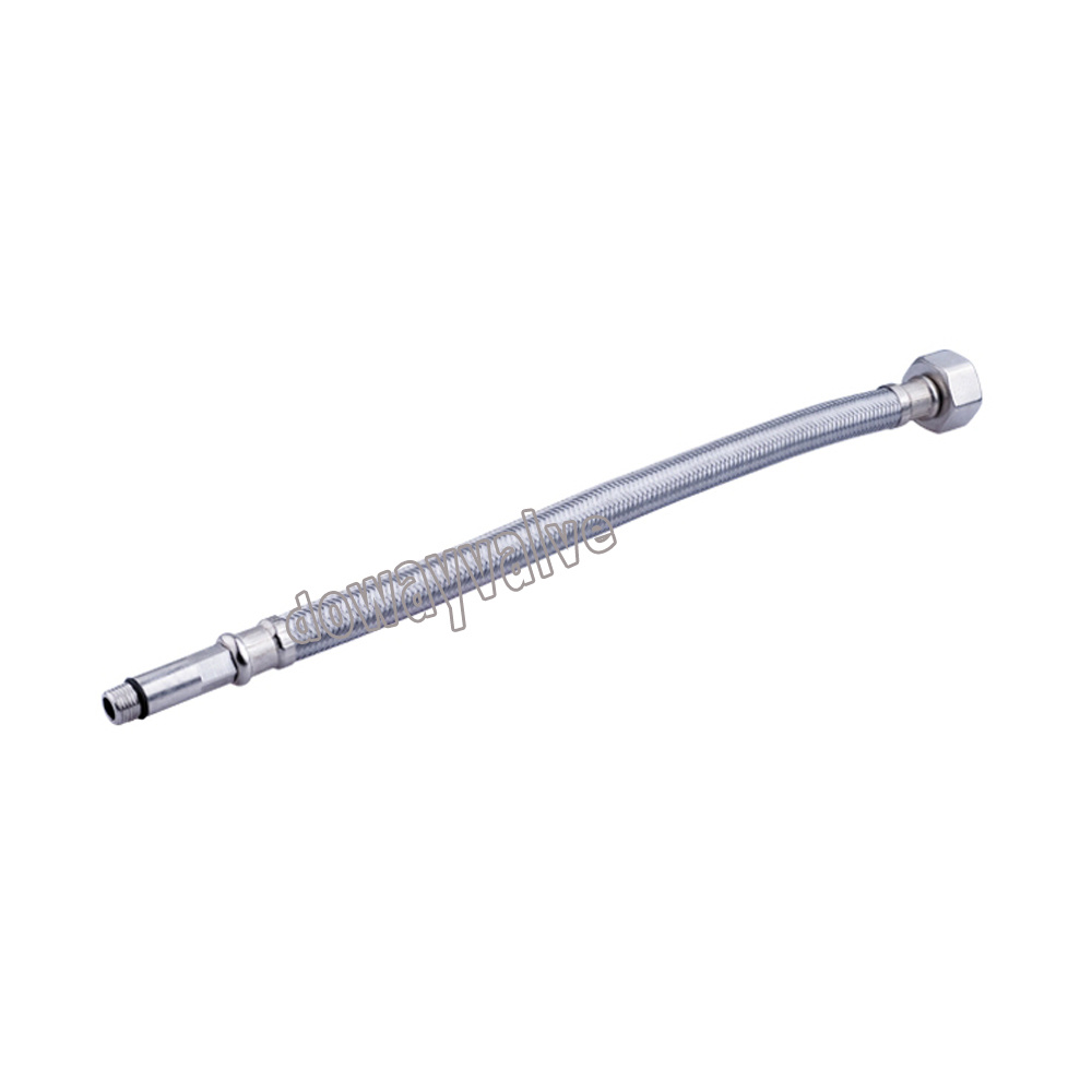 Tuyau de robinet tricot&eacute; en acier inoxydable flexible M10