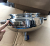 Extractor Parts--Triclamp Jacketed Splatter Platter Jacketed Bowl Reducer
