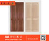 Experienced Custom Design Shaker Melamine Handle Kitchen Cabinet Doors