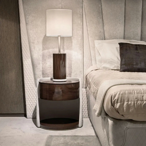 Modern Design High Quality Home Bedroom Furniture Solid Wood Bedside Table