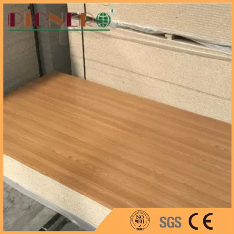 Good Quality Wood Grain Melamine Laminated Particle Board