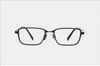 PA2223F Nylon square front with titanium eyewear glasses frame