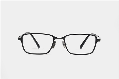 PA2223F Nylon square front with titanium eyewear glasses frame