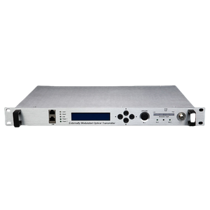 RFTV Network System FTTH GPON Solution CATV 1550nm External Modulation Fiber Optical Transmitter