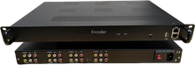 HPR8401S 8 in 1 CVBS To IP MPEG2 SD Encoder