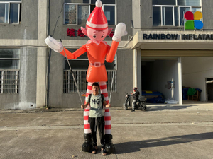 Inflatable walking little boy