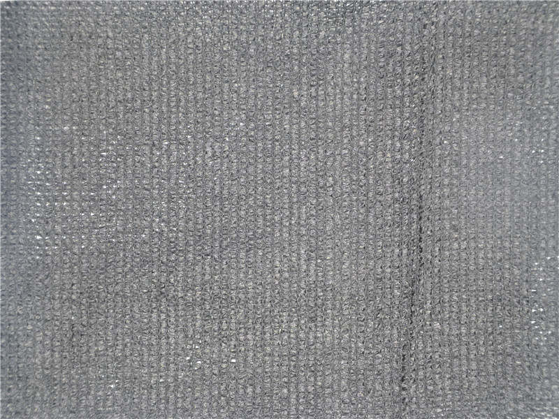 Tasa de sombra de 5 años 80% -100% 140GSM Red de sombra agrícola negra