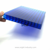12mm Blue Color Four Wall Polycarbonate Hollow Sheet