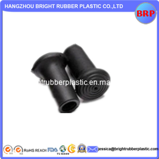 High Quality Molded Silicone Rubber Cap for Trekking Pole