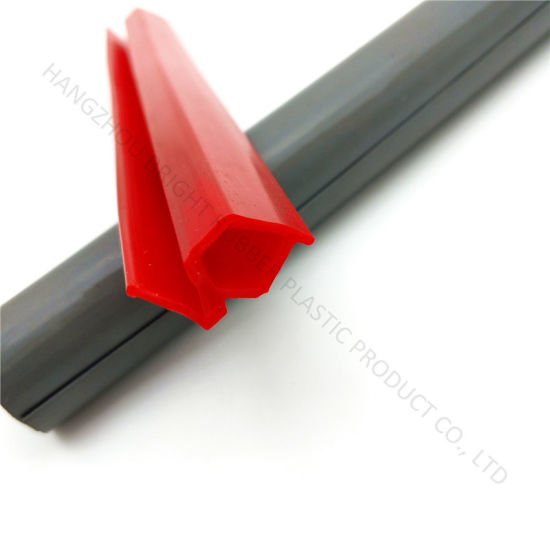 Red Food Grade Silicone Extruded Profiles