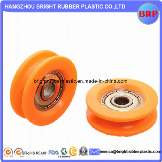 High Quality Plastic V Groove Track Pulley