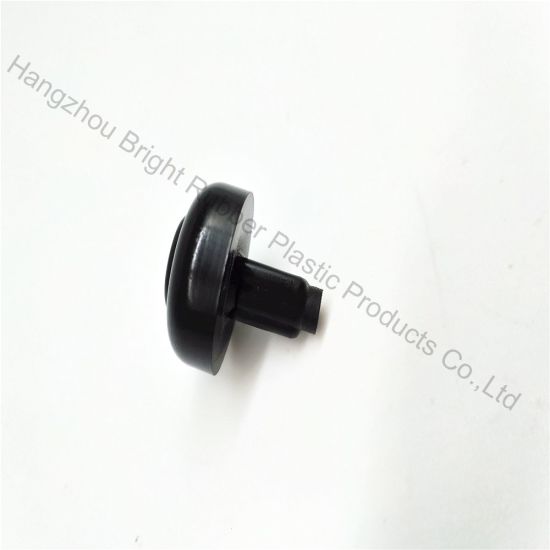 Balck Plastic Stopper with Screw Csutomized in High Precision