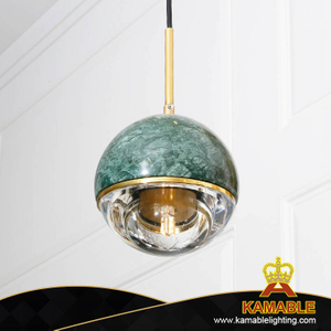 Специальная конструкция шаровой опоры для столовой Мраморный подвесной светильник (KA505-P)