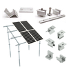 Support de montage réglable en métal en acier inoxydable/support PV/supports de toit pour structure de montage de panneau du système solaire/support en aluminium/support de toit en tuiles/supports solaires