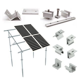 Soporte de montaje ajustable de metal de acero inoxidable/soporte fotovoltaico/Sistema solar Estructura de montaje del panel soportes del techo/soporte de aluminio/soporte de techo de baldosas/soportes solares