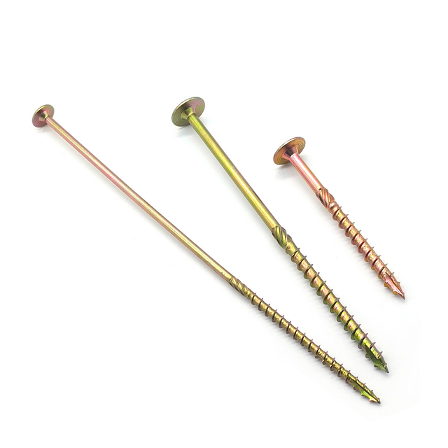 Vis autotaraudeuse à tête cylindrique Torx en Zinc jaune de haute qualité, 200/240mm, queue de coupe