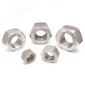 Tuerca de cabeza hexagonal métrica DIN934 de acero inoxidable A2 A4 M20-M100 3/4-4'