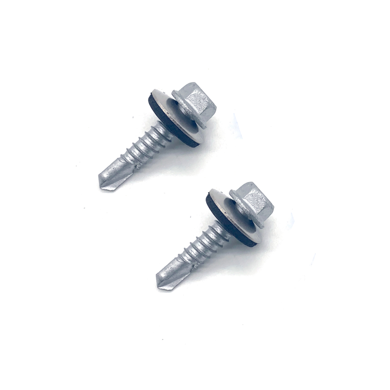 Vis bimétallique auto-perceuse composée à tête hexagonale SS316+SCM435 M6 M5.5