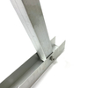 Support de pieds en aluminium pour panneau solaire, Structure de montage, cadre, rainure en T, profil en aluminium