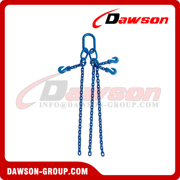 グレード 100 調節可能なチェーン スリング オープン エンド トリプル レッグ - Dawson Group Ltd. - 中国メーカー、サプライヤー、工場