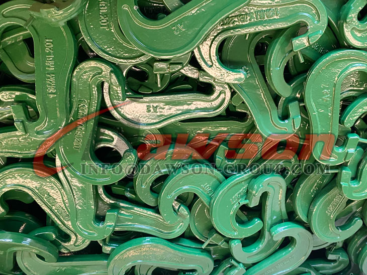 Gancho de amarre tipo C G80 con pasador partido para cadena de amarre - Dawson Group Ltd. - Fabricante, proveedor y f&aacute;brica de China