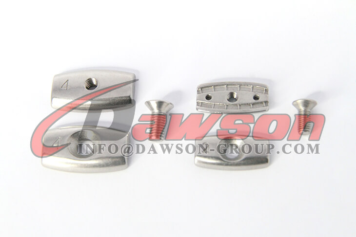 Clip para cable con forma de huevo de acero inoxidable 316, clip para cable ovalado SS - Dawson Group Ltd. - Fabricante, proveedor de China