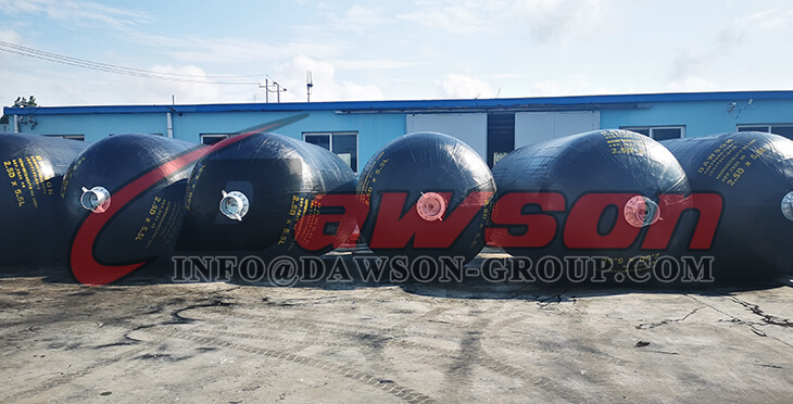 Defensas de caucho neum&aacute;ticas marinas de prueba BV - Dawson Group Ltd. - F&aacute;brica de China