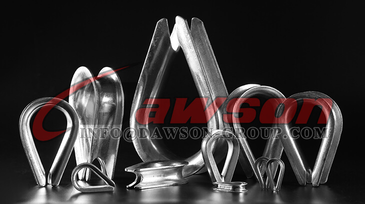 Dedales de cable est&aacute;ndar G411, Dedal de cable de servicio ligero galvanizado el&eacute;ctrico - Dawson Group Ltd. - F&aacute;brica de China