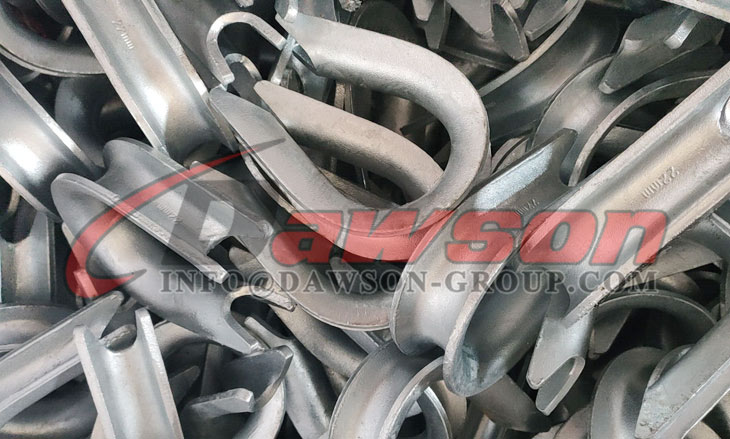 DIN 6899 Tipo B Dedal abierto HDG para cable met&aacute;lico de 20 mm - Dawson Group Ltd. - Fabricante, proveedor y f&aacute;brica de China