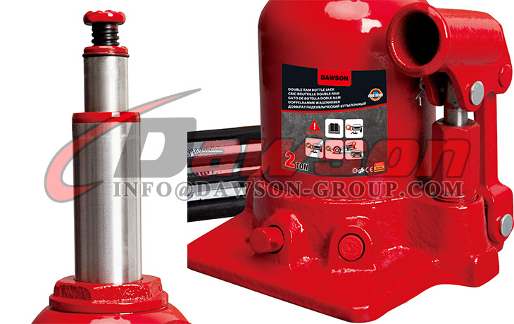 DSTF0202-GS DSTF0402-GS Gato de botella de doble ariete de 6 toneladas y 8 toneladas - Dawson Group Ltd. - Fabricante, proveedor de China