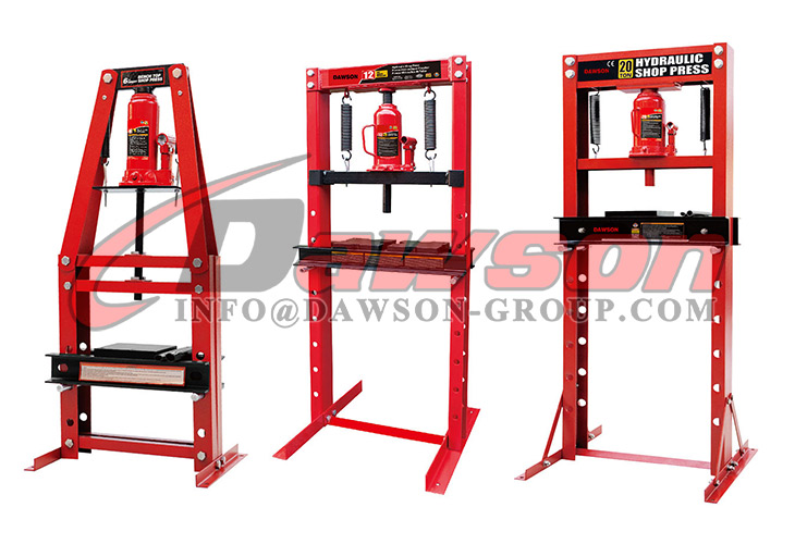 Prensa hidr&aacute;ulica de taller de 6 toneladas, 12 toneladas y 20 toneladas - Dawson Group Ltd. - Proveedor de China, F&aacute;brica