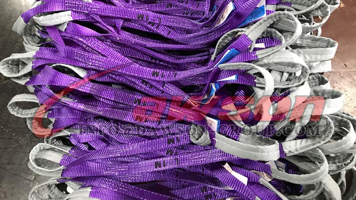 WLL 1 トン ポリエステル ウェビング スリング - リフティング スリング - Dawson Group Ltd. - 中国メーカー、サプライヤー、工場