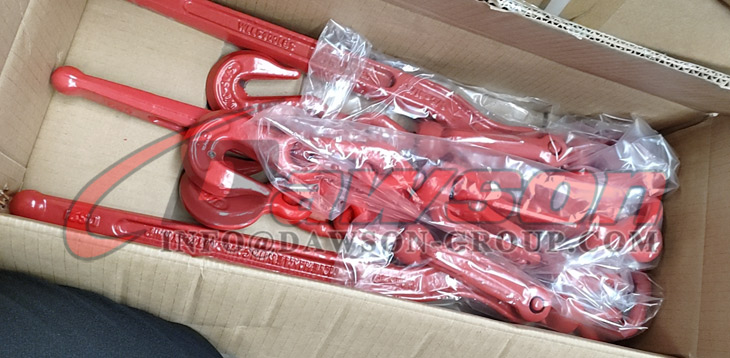 Carpeta de cadena de palanca de acero forjado, Carpeta de carga tipo palanca con gancho de agarre - Dawson Group Ltd. - Proveedor de China, F&aacute;brica