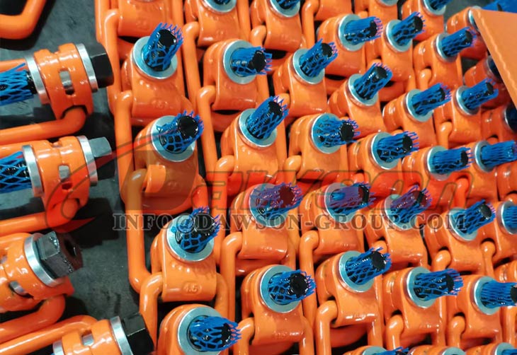 Anel de talha girat&oacute;ria com manilha girat&oacute;ria dupla G80 - Dawson Group Ltd. - F&aacute;brica na China, fabricante