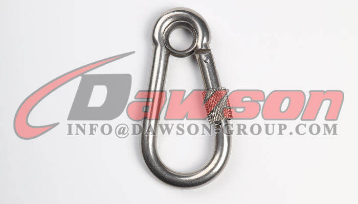 アイレットとネジ付きステンレス鋼スナップ フック - Dawson Group Ltd. - 中国サプライヤー、メーカー、工場