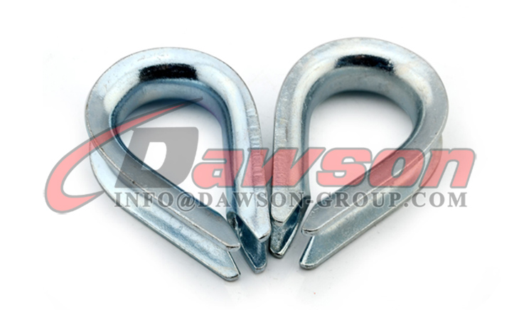 亜鉛メッキワイヤーロープシンブルDIN 6899タイプB - Dawson Group Ltd. - 中国工場、メーカー、サプライヤー